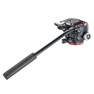 Immagine di Manfrotto MHXPRO 2W Xpro Testa Fluida Video a 2 Vie in Alluminio e Adapto, Nero/Antracite