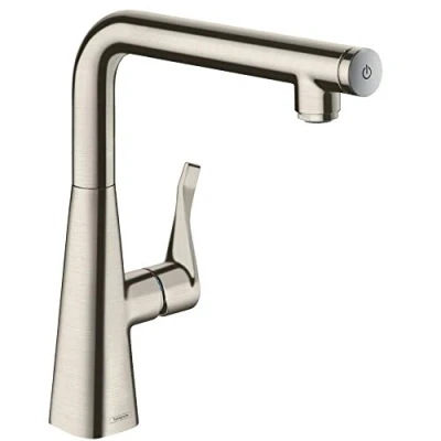 Immagine di hansgrohe Metris Select M71 Miscelatore cucina monocomando 260, 1 getto, acciaio inox, 14847800