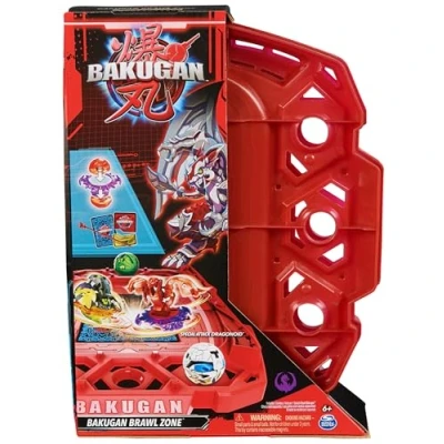 Immagine di BAKUGAN Set di Gioco Compatto Brawl Zone con Special Attack Dragonoid, Action Figure Personalizzabile, Carte collezionabili, Giocattoli per Bambini e Bambine da 6 Anni in su
