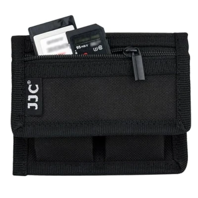Immagine di JJC Custodia per batteria e porta schede di memoria batterie Canon LP E6 E8 E10 E12 Nikon EN EL14 EL15 Sony NP FW50 F550 FZ100 AA