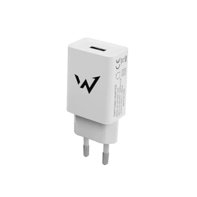 Immagine di W onder Full Power Caricabatterie per smartphone e tablet, 5 W, 1 porta USB A, colore: bianco