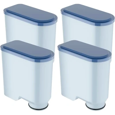 Immagine di Latte Go Aqua Clean Filter Philips Filtro acqua macchina da caffè automatica per AquaClean CA6903/10 CA6903/22 CA6707/20 compatibile e macchine (4 pezzi)