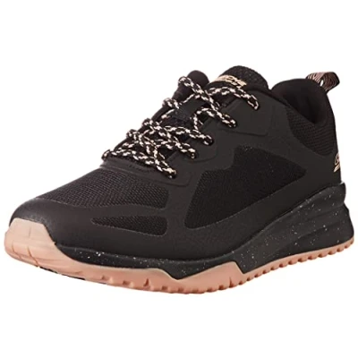 Immagine di Skechers Bobs Squad 3 Star Flight, Scarpe da Ginnastica Basse Donna, Black Hot Melt Mesh, 39.5 EU