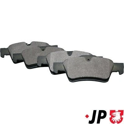 Immagine di JP GROUP 1363701210 Kit pastiglie freno Assale posteriore Predisposto per contatto segnalazione usura MERCEDES BENZ: Classe ML, R, GL