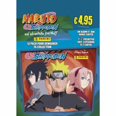 Immagine di Panini Naruto Shippuden 2 Un nuovo inizio album + Range carte tasche, 004628SPCFGD
