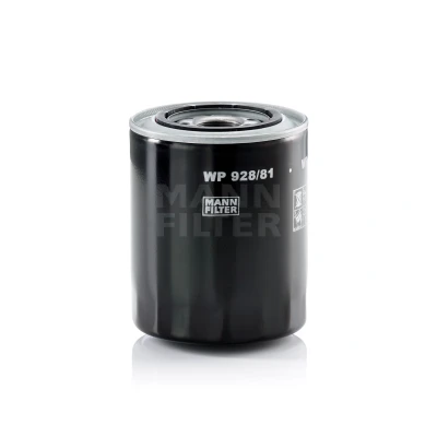 Immagine di MANN FILTER WP 928/81 Filtro olio M 26 X 1.5 con una valvola blocco arretramento ad avvitamento MITSUBISHI: L200 III Pick up, PAJERO 2