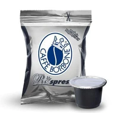Immagine di Caffè Borbone Respresso, Miscela Nera 400 Capsule Compatibili con le Macchine ad uso domestico Nespresso®* (4 confezioni da 100)
