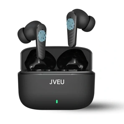 Immagine di JVEU Cuffie Bluetooth Wireless T8 ENC, Stereo Hi FI, Riduzione del Rumore, Custodia di Ricarica Tipo C