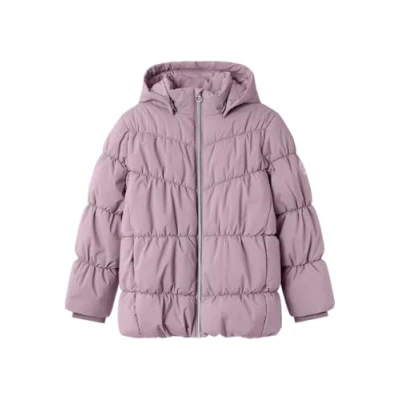 Immagine di NAME IT NKFMORNING Puffer Jacket TB Giacchetto Imbottito, Mauve Shadows, 140 Bambina