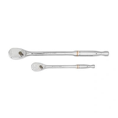 Immagine di GEARWRENCH Set di 2 cricchetti a goccia con manico lungo da 1/4&quot; e 3/8&quot;, 90 denti, 81268T