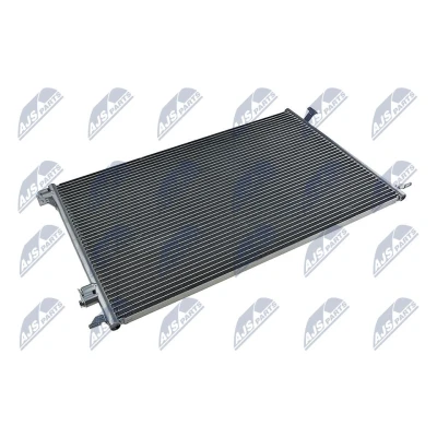 Immagine di NTY CCS PL 002 Condensatore senza essiccatore Alluminio OPEL: Vectra C Sedan, CC