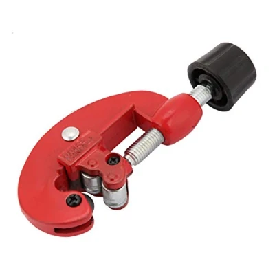Immagine di tagliatubi in metallo, portatile acciaio per tubi rame e metallo(Rosso)