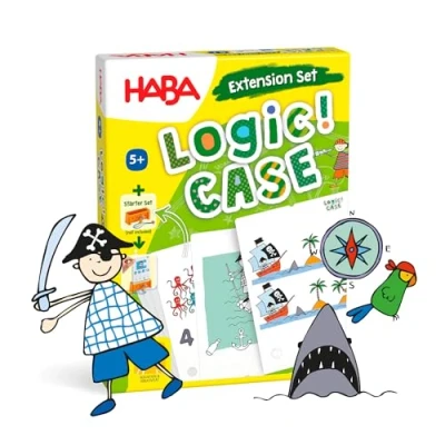 Immagine di HABA LogiCase 306124 Set di estensione per pirati, a partire dai 5 anni, multicolore