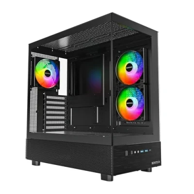 Immagine di Montech XR (schwarz, Tempered Glass x 2)