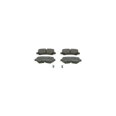 Immagine di BOSCH 0 986 424 626 Kit pastiglie freno Low Metallic con segnalatore acustico usura SUZUKI: Wagon R+ I Hatchback