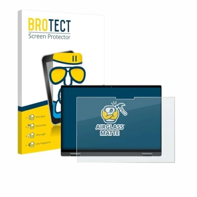Immagine di brotect Pellicola Vetro Opaca per Dell Inspiron 16 7630 2 in 1 Protezione Schermo [Anti Riflesso, Durezza 9H]