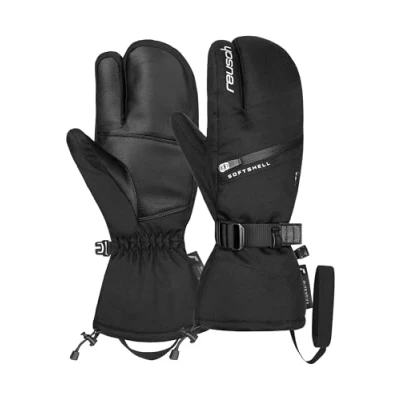 Immagine di Reusch Demi R TEX® XT Lobster, guanti invernali da neve, caldi, impermeabili, antivento e traspiranti, a 3 dita