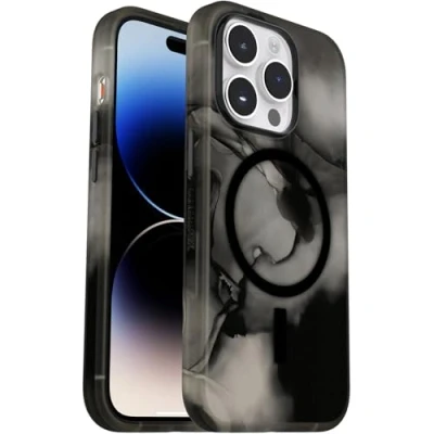 Immagine di OtterBox cover per iPhone 14 Pro Slim &amp; Sturdy con MagSafe, resistente a shock e cadute; ultrasottile, protettiva, leggera, testata norme MIL STD 810G, Argent