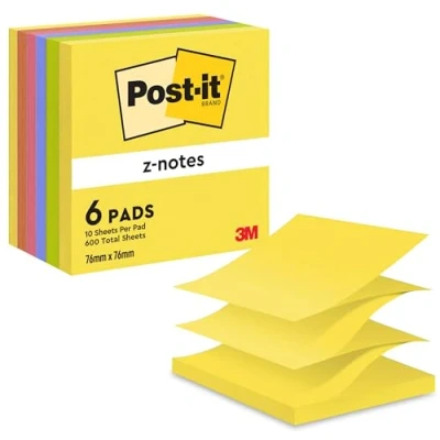 Immagine di CF6 POST IT Z NOTE NEON 76X76