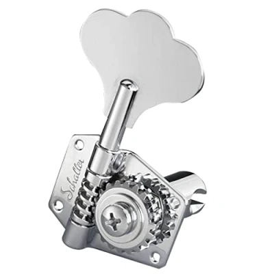 Immagine di Schaller® »BM BASS TUNING MACHINES 4 LEFT« Set di meccaniche per basso elettrico Colore: Cromo