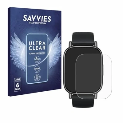 Immagine di savvies (6 Pezzi Pellicola Protettiva per Xiaomi Redmi Watch 5 Lite Protezione Schermo Trasparente