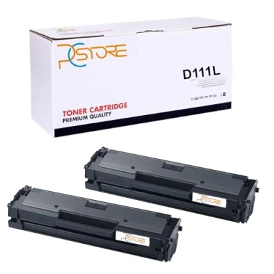 Immagine di PcStore MLT D111S D111L Sostituzione Compatibile per Samsung Toner Xpress SL M2070 M2070W M2070FW M2026 M2026W M2020 M2020W M2022 M2022W M2021 M2021W M2078W (Nero, 2 Pack)
