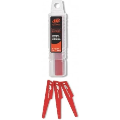 Immagine di Ingersoll Rand Lame per Seghetto P4CS 6 ad Aria Compressa, Set con 6, di Ricambio e Accessori Seghetti Lineari Alternativi, 10 denti cm