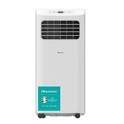 Immagine di Hisense, APC07KV, Condizionatore Portatile 7000BTU, 2,6kW, 18㎡,Deumidificazione,63dB,LED Display,Timer 24h, Telecomando[Classe energetica A]
