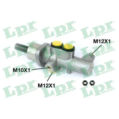 Immagine di LPR 6284 Pompa Freno 23,81 Alluminio 12 X 1 (2), 10 (1) SAAB: 9 3 Cabrio, Hatchback
