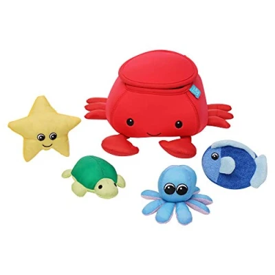 Immagine di Manhattan Toy 160380 Spugne da bagno in neoprene, 5 pezzi, colore: Multicolore
