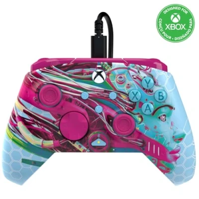 Immagine di PDP Xbox REMATCH GLOW Wired controller ANDROID DREAMS