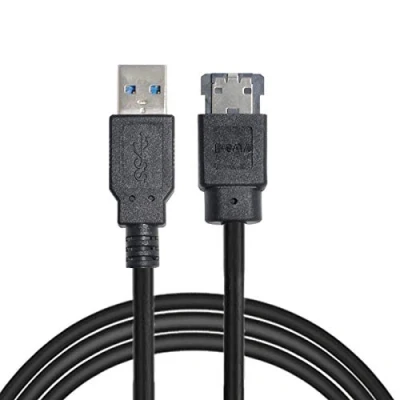 Immagine di Cablecc USB 3.0 con Power Over eSATA DC5V Adaptateur 2.0 HDD/SSD/ODD Convertitore eSATAp