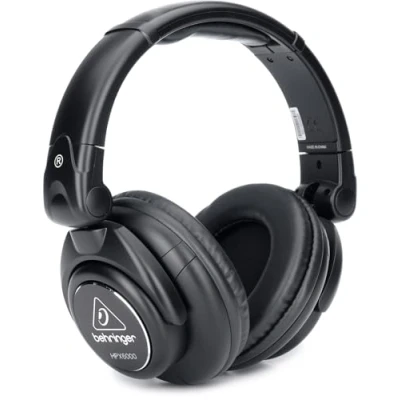 Immagine di BEHRINGER HPX6000 CUFFIA STEREO DJ 24 OHM 98 DB CUFFIE PAD GIREVOLI