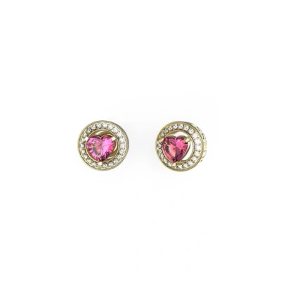 Immagine di Guess MAMA NON Orecchini Yellow goldcoloured/fuchsia, Donna, Taglia: One Size, gold coloured/fuchsia