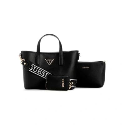 Immagine di Guess Latona MINI TOTE SET Borsa a tracolla, Donna, Taglia: One Size, Black