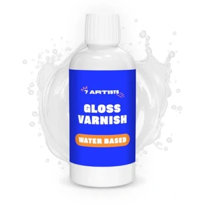 Immagine di Vernidas Lucido Trasparente 7 Artists Vernice Lucida 250 ml Finale Acrilica Per Acrilico Gloss Varnish