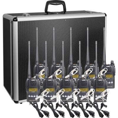 Immagine di Alinco Team Set DJ A 446 KEP 24 AL 150107 Radio PMR portatile Kit da 10