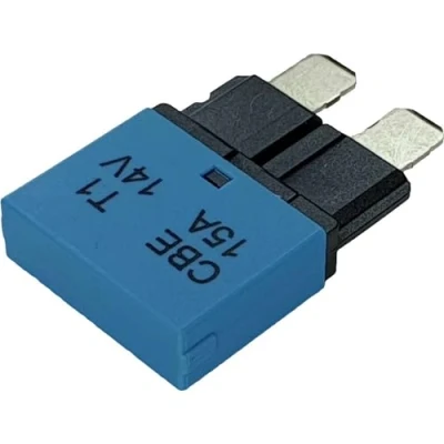Immagine di Hansor CBE1 1514 Interruttore automatico fusibile piatto standard 15 A Blu 1 pz.