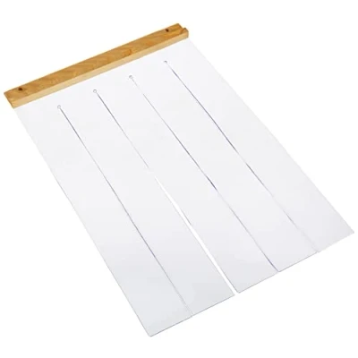 Immagine di Ferplast Porta per cuccia cani modello DOMUS MEDIUM e CANADA 2, Portina cucce da esterno, Pvc trasparente antipioggia, vento, freddo, 27,5 x h 42 cm
