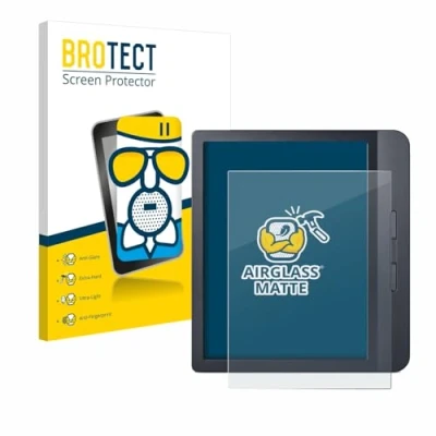 Immagine di brotect Pellicola Vetro Opaca per Kobo Libra H2O / Colour 2024 Protezione Schermo [Anti Riflesso, Durezza 9H]