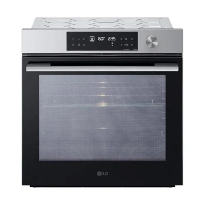 Immagine di LG InstaView WSED7613S Forno da Incasso Multifunzione, Classe A+, 76L, 300C, Air Fry, Sous Vide, Pizza, Sistema ProBake, EasyClean, Pirolisi, Wi Fi, Isolamento 4 Vetri, Guide Telescopiche, Nero