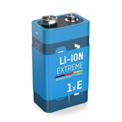 Immagine di ANSMANN 5021023 9V Block Lithium 1,5V Batteria 700% More Power