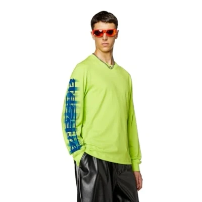 Immagine di Diesel T Just LS Slits N2 Maglietta