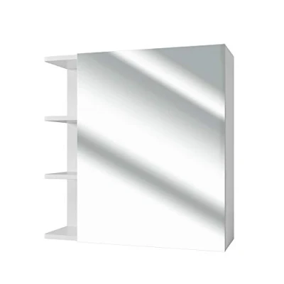 Immagine di Vicco Specchio contenitore bagno Fynn, Bianco, 62 x 64 cm