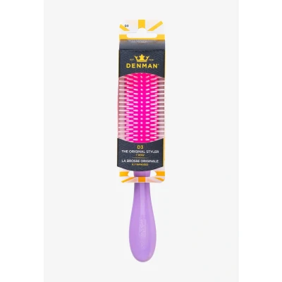 Immagine di Denman D3 Original Styler 7 ROW Pennelli, Taglia: One Size, African violet
