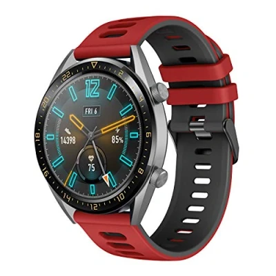 Immagine di YASPARK Cinturino Compatibile con Huawei Watch GT3 46mm/Watch GT2 GT Active/Watch 2 PRO/Honor Magic/Elegant/Classic/Galaxy 46mm/Gear 2/S3 Classic, 22mm in Silicone