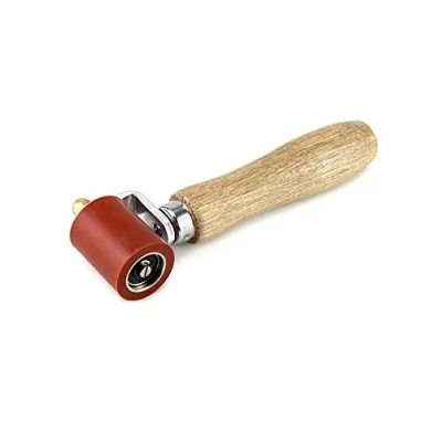 Immagine di QWORK® Rullo di Saldatura, Pressore Silicone Pressione Mano Resistente alle alte temperature per la Saldatura Materiali Sintetici, Teloni in PVC e Pellicole, 40mm