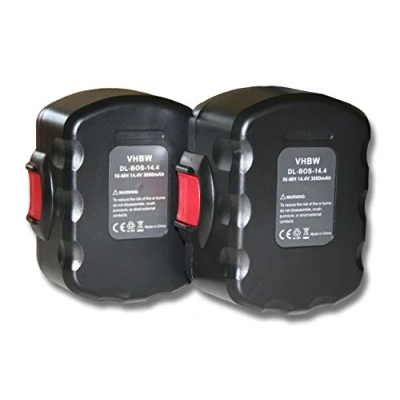 Immagine di vhbw 2x batteria compatibile con Spit HDI 244 utensile elettrico (3000 mAh, NiMH, 14,4 V)
