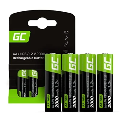 Immagine di Green Cell HR6 Batteria ricaricabile Stilo (AA) NiMH 2000 mAh 1.2 V 4 pz.