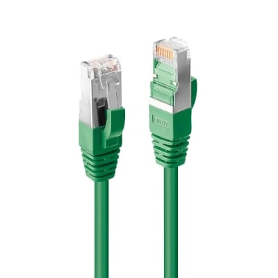 Immagine di LINDY 47675 RJ45 cavo di rete, patch CAT 6A S/FTP 0.30 m Verde 1 pz.